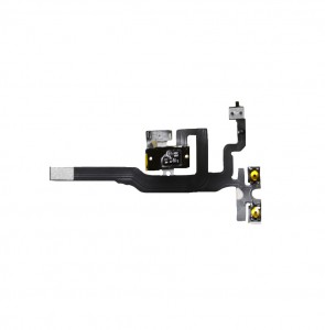 iPhone 4S Mute,Volume Switch Connector & Earphone Jack Flex Cable