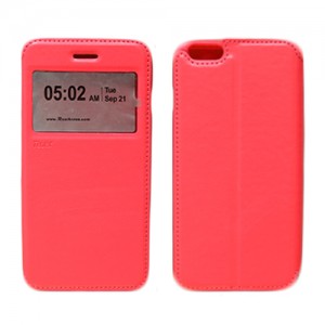 RR iphone 6 Plus Leather Case Pink