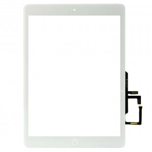 iPad Air Digitizer Touch Screen with home button flex assembly(White)