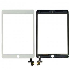 iPad mini 3 Digitizer Touch Screen with IC Chip Flex Cable(White)