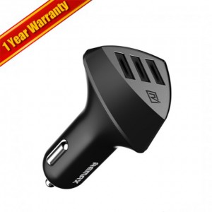 REMAX Aliens 4.2A 3USB Car Charger  REMAX Aliens 4.2A 3USB Car Charger